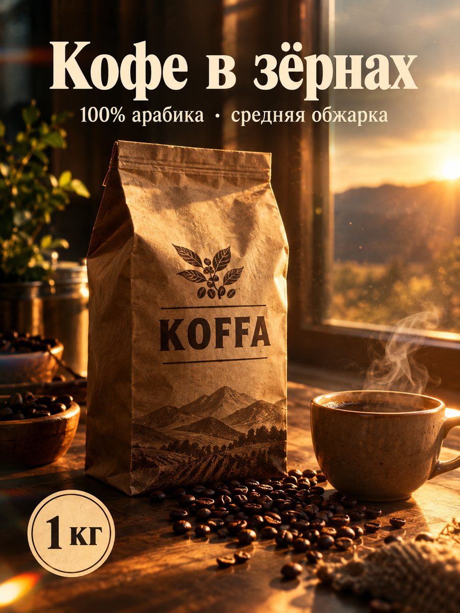 Кофе в зёрнах